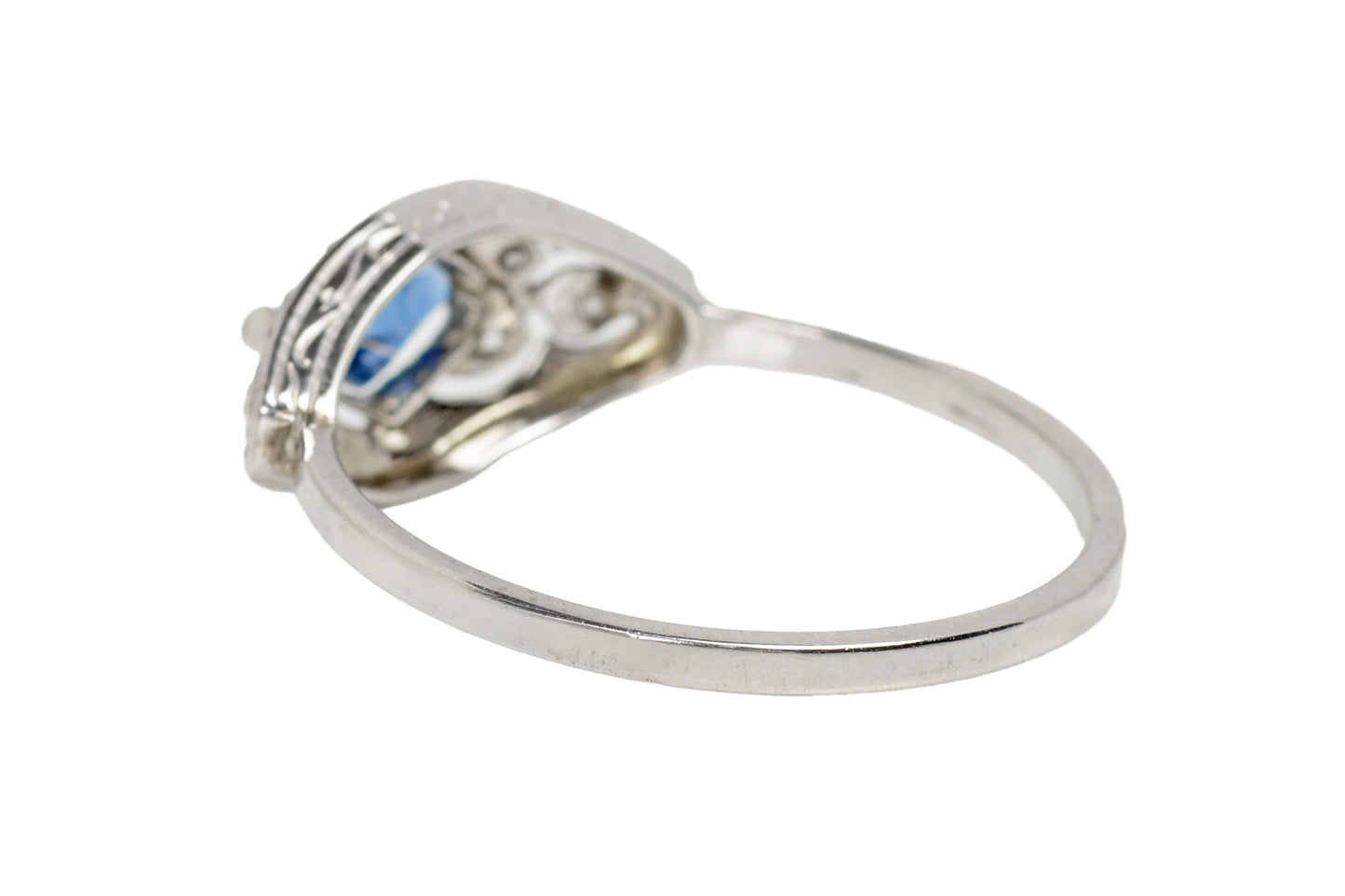 Ooh Lah Lah French Sapphire Engagement Ring