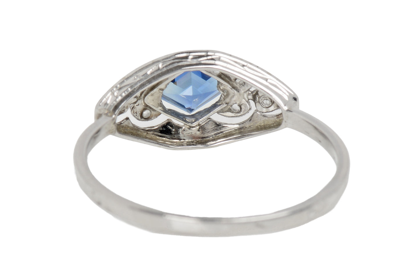 Ooh Lah Lah French Sapphire Engagement Ring
