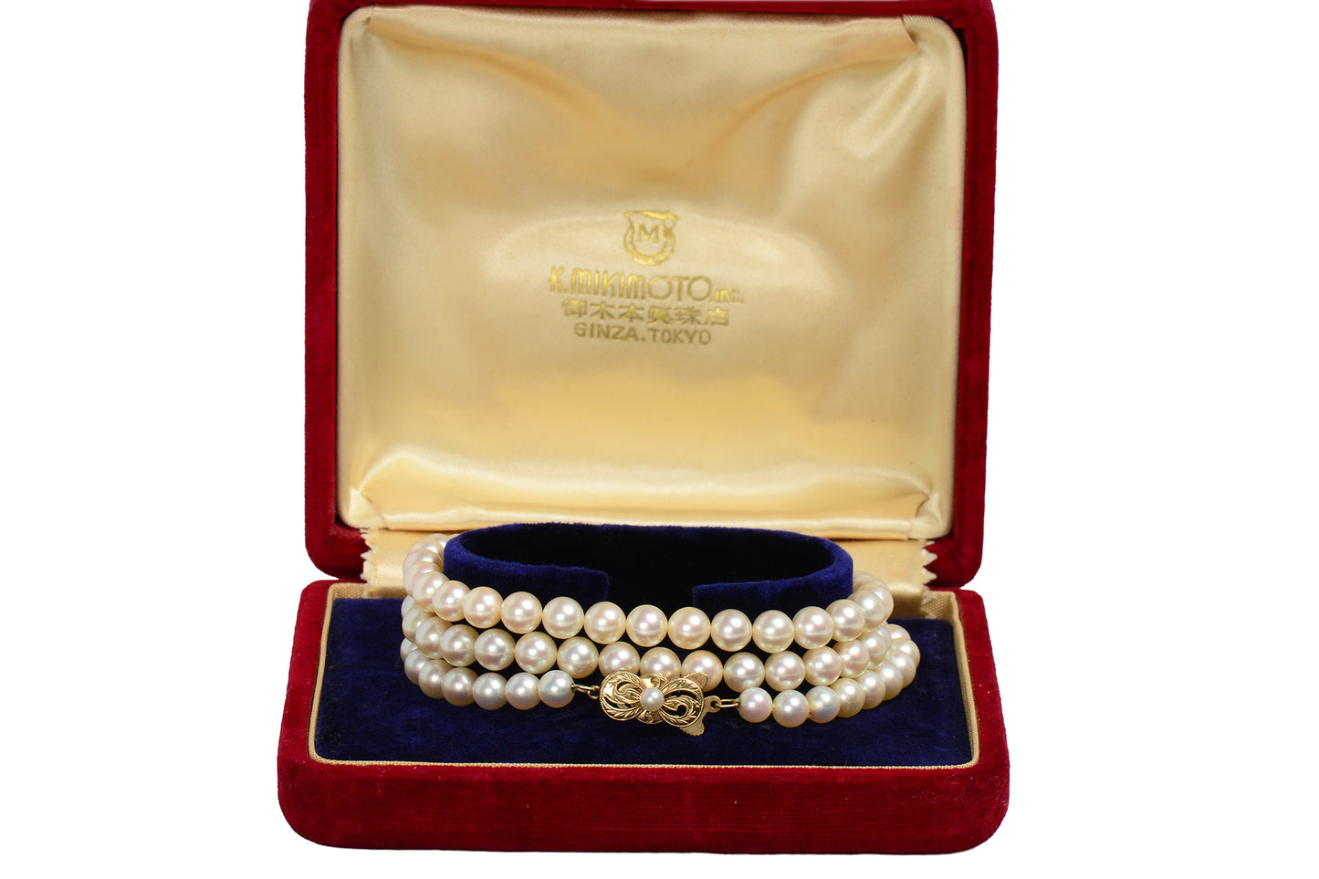 Mikimoto Strand of FIne Cultured Saltwater Pearls