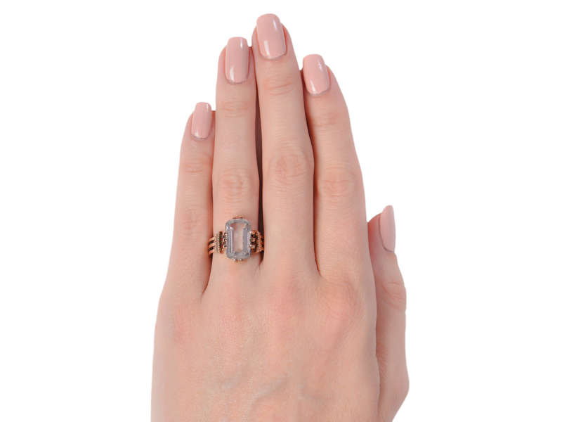 Prediction - Antique Rock Crystal Ring