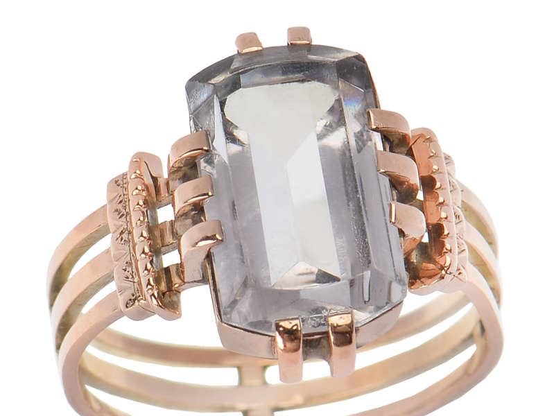 Prediction - Antique Rock Crystal Ring