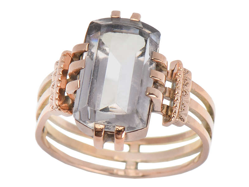 Prediction - Antique Rock Crystal Ring