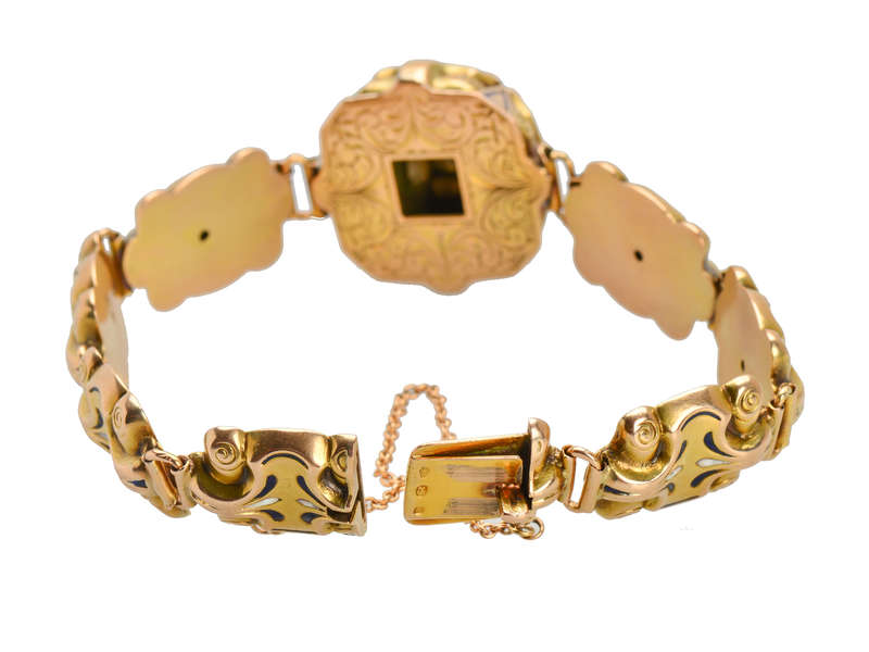Rose Cut Diamond Austro-Hungarian Bracelet