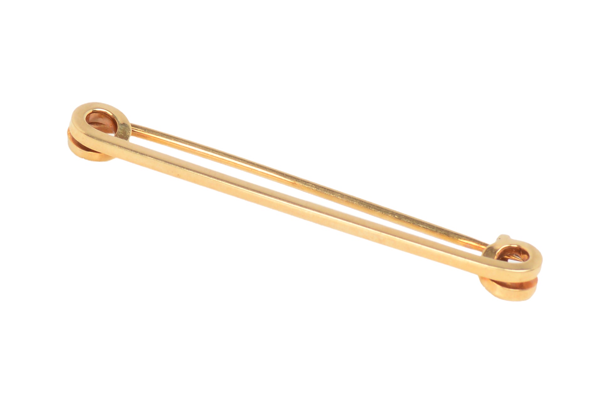 Tiffany & Co. Gold Safety Pin Brooch – The Three Graces