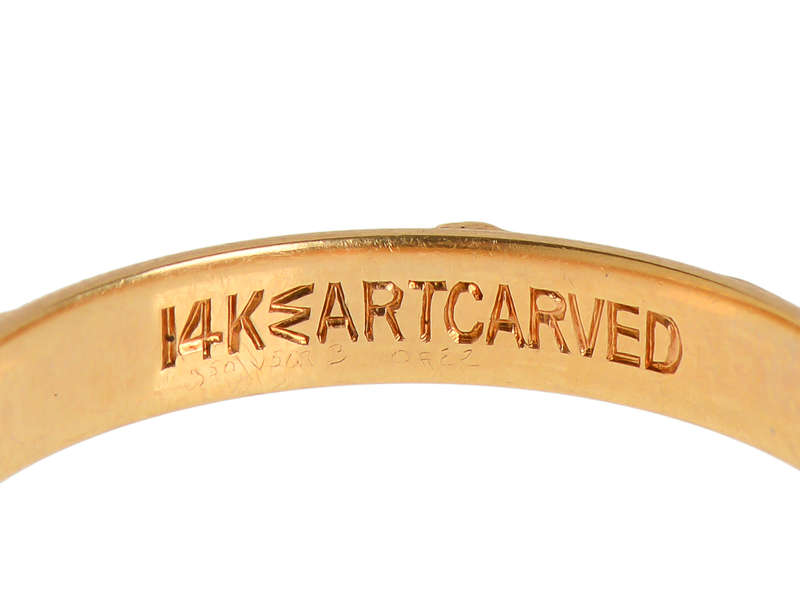 Men's ArtCarved Vintage Wedding Band