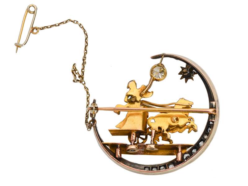 Bringing in the Dawn - Aurora Sun Goddess Brooch