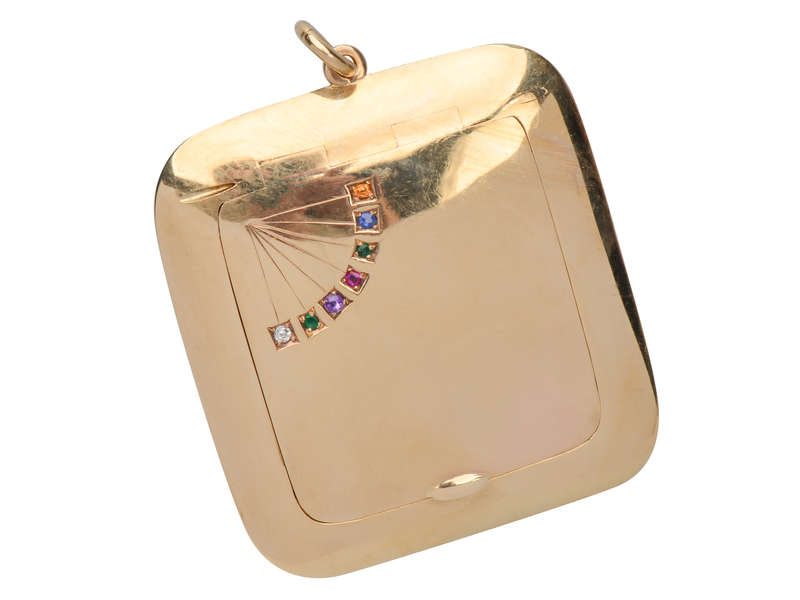 Acrostic Dearest Locket of 1919