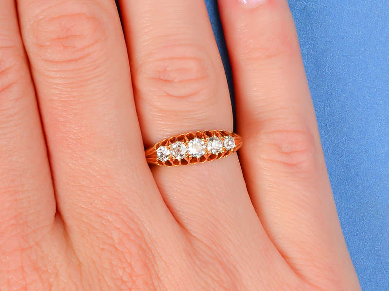 Wedding Day of 1912 - Diamond Eternity Ring