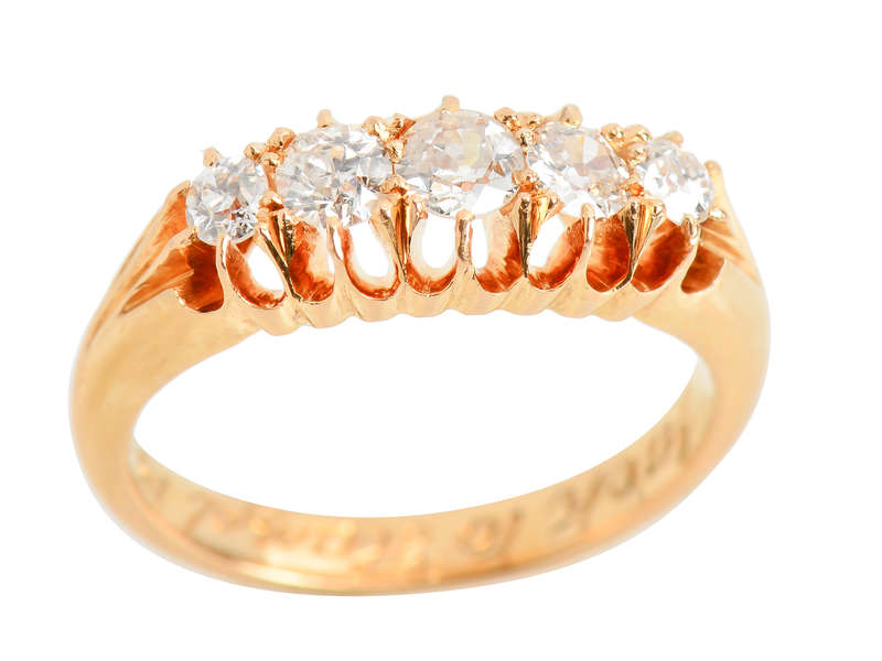 Wedding Day of 1912 - Diamond Eternity Ring