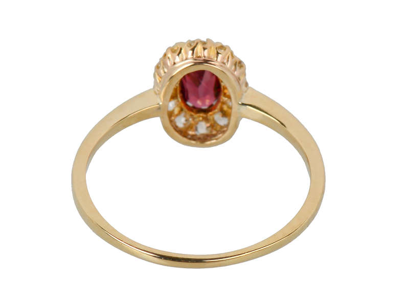 Little Bit of Garnet Magic - Vintage Ring