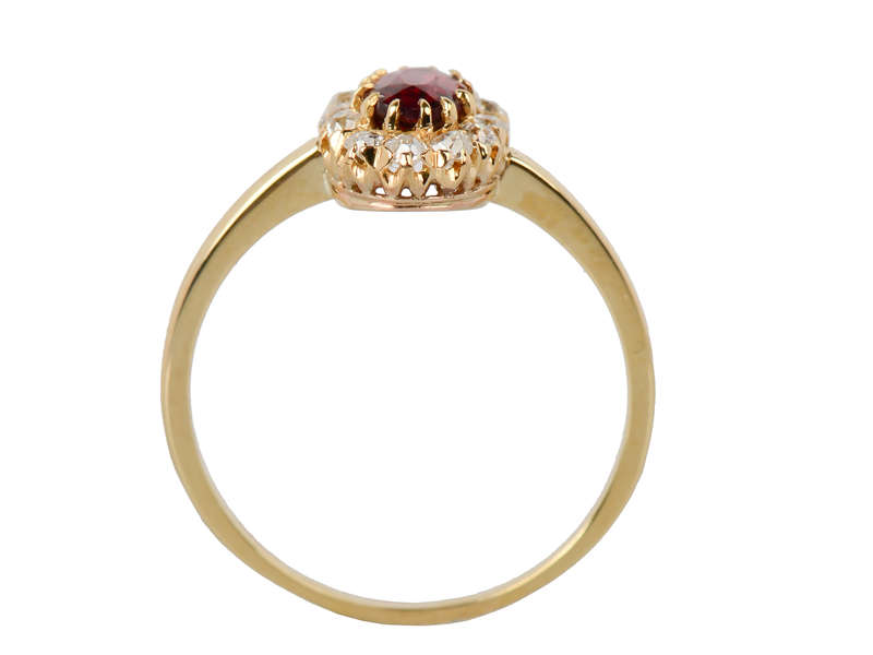 Little Bit of Garnet Magic - Vintage Ring