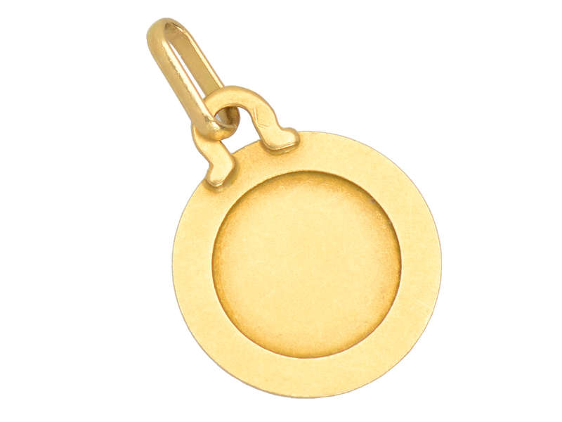 Libra Zodiac French 18k Gold Charm by Perroud