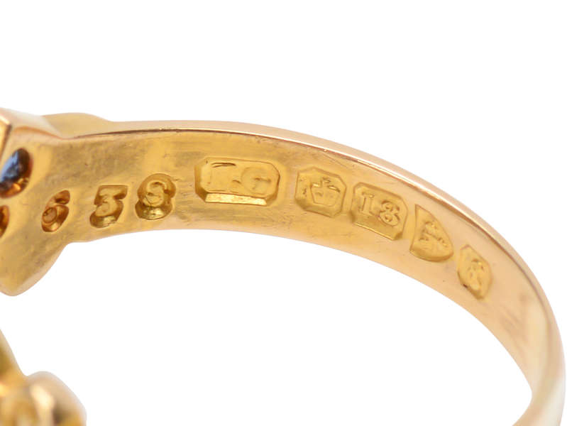 Momentum - 1905 Antique Sapphire Diamond Ring