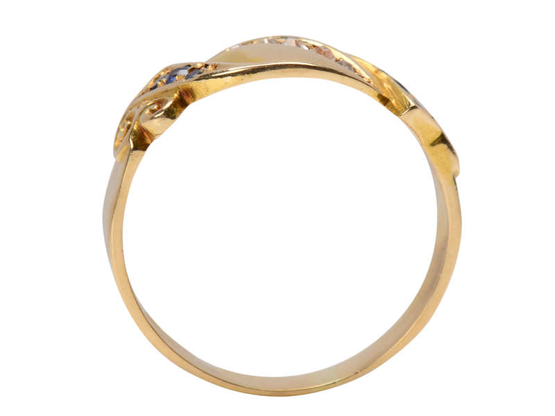 Momentum - 1905 Antique Sapphire Diamond Ring