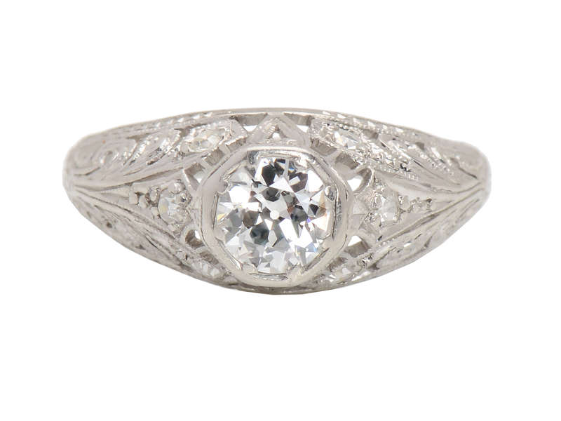 Dream On - Diamond Platinum Engagement Ring