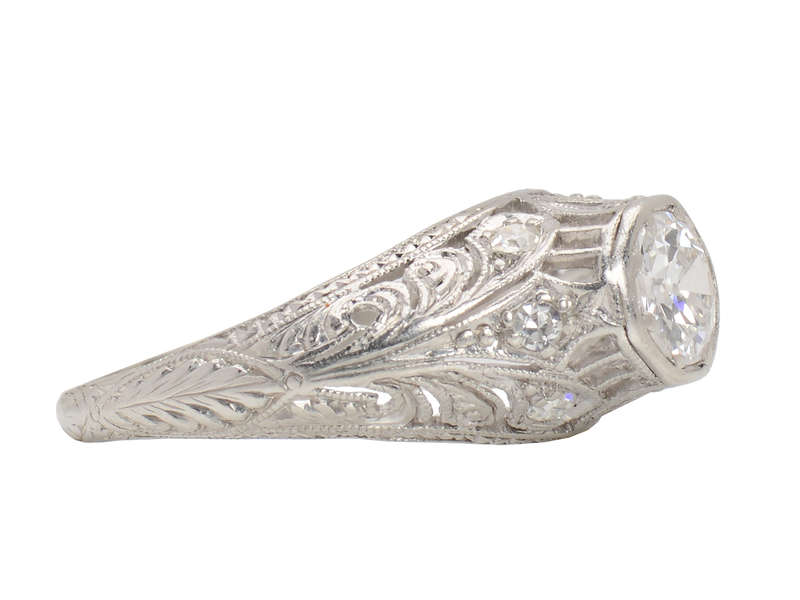 Dream On - Diamond Platinum Engagement Ring