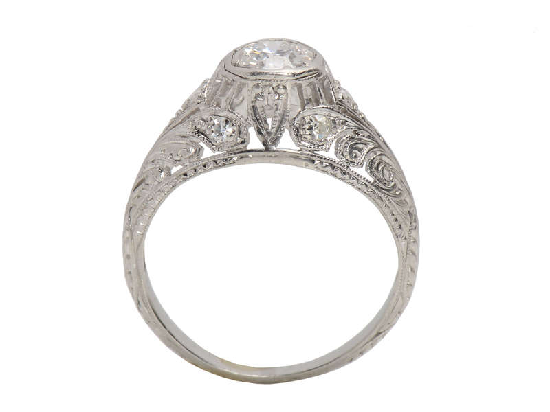 Dream On - Diamond Platinum Engagement Ring