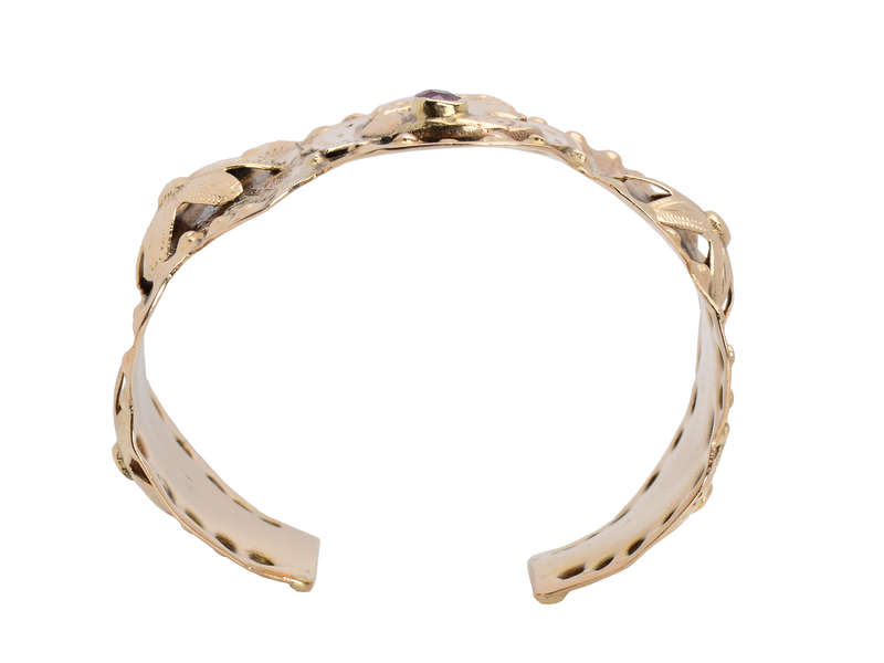 Rare Vintage Gypsy Cuff Bracelet - Roma Jewelry