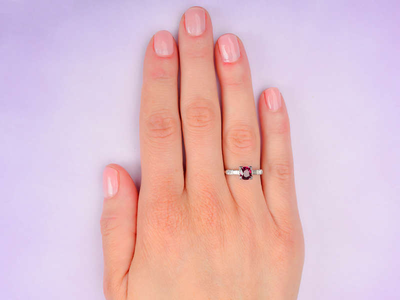 Rubicund Classic - Vintage Diamond Ring