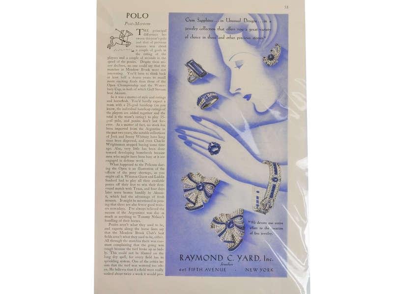 Signed Raymond Yard Art Deco Brooch