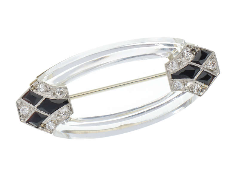 Signed Raymond Yard Art Deco Brooch