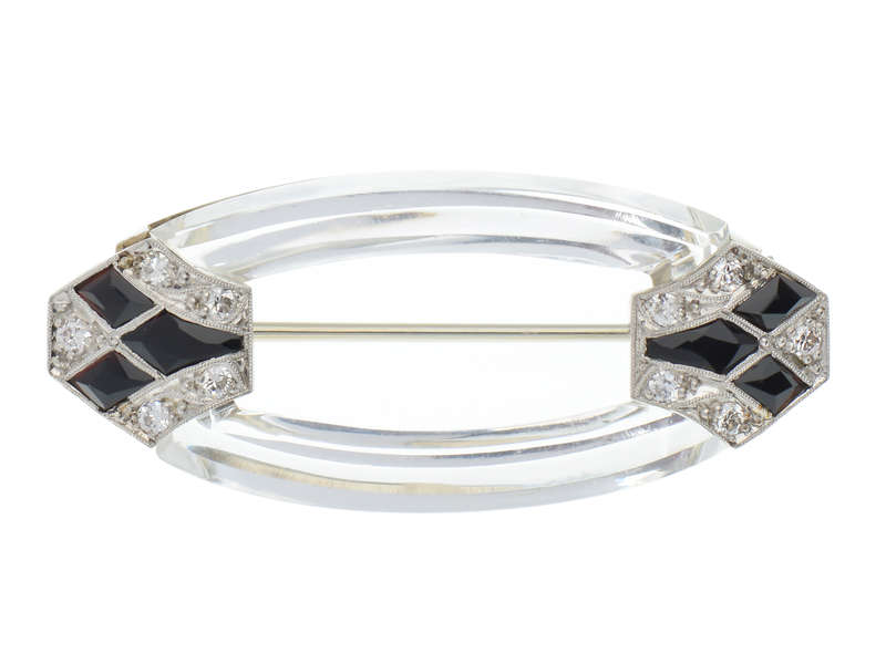 Signed Raymond Yard Art Deco Brooch