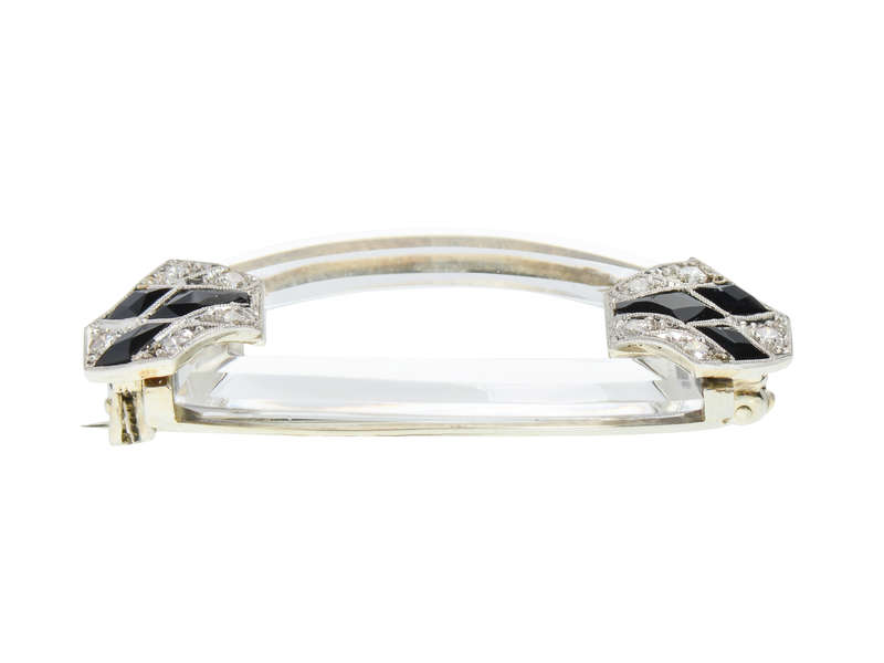 Signed Raymond Yard Art Deco Brooch