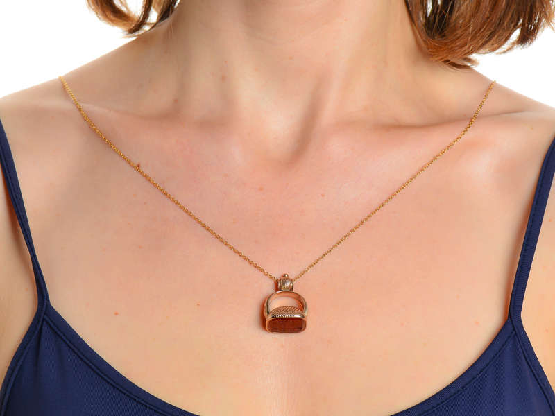 I Saw Your Friends...Antique Rebus Fob Seal