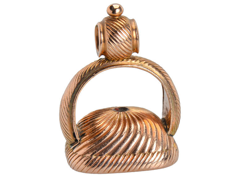 I Saw Your Friends...Antique Rebus Fob Seal