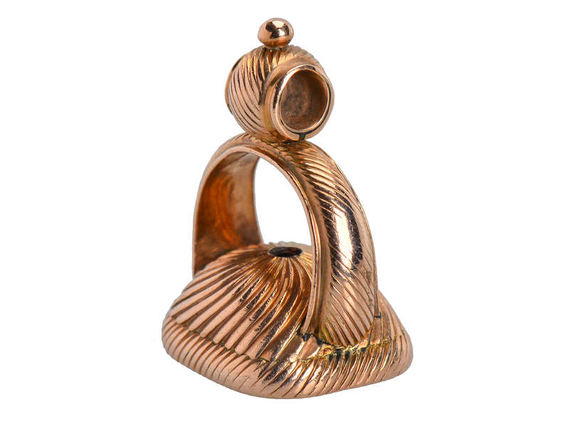 I Saw Your Friends...Antique Rebus Fob Seal