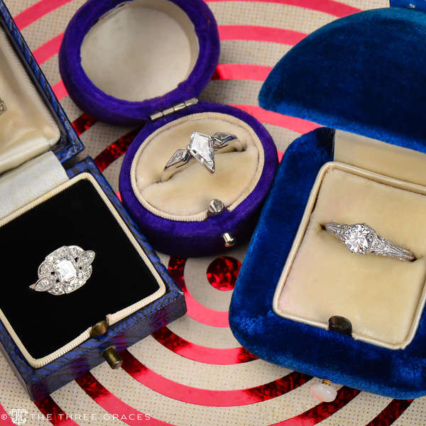 
                      
                        Superb Asscher Cut Diamond Engagement Ring
                      
                    