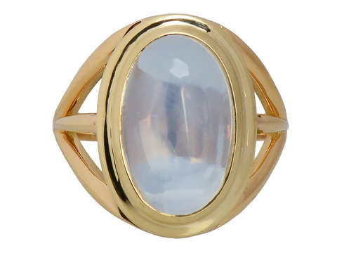 
                      
                        Moonstone Mystery - Blue Cabochon Ring
                      
                    