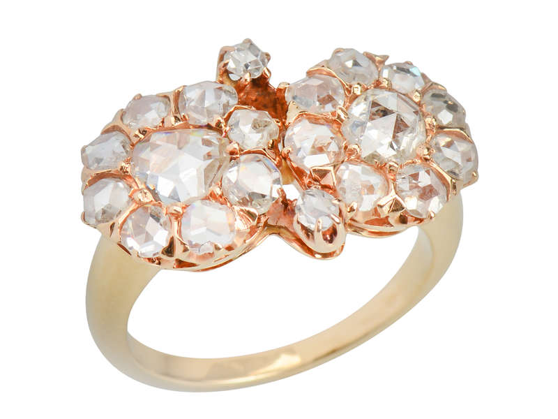 
                      
                        Galaxies Collide - Antique Rose Cut Diamond Ring
                      
                    