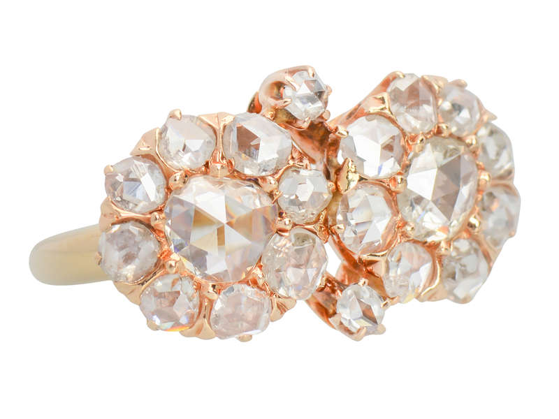 
                      
                        Galaxies Collide - Antique Rose Cut Diamond Ring
                      
                    