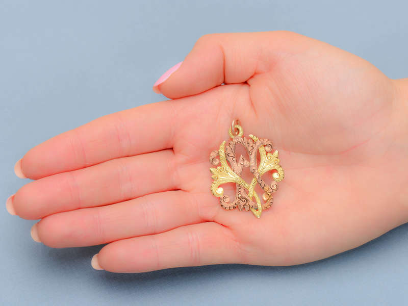 
                      
                        Initially...Victorian Rose & Green Gold Monogram
                      
                    