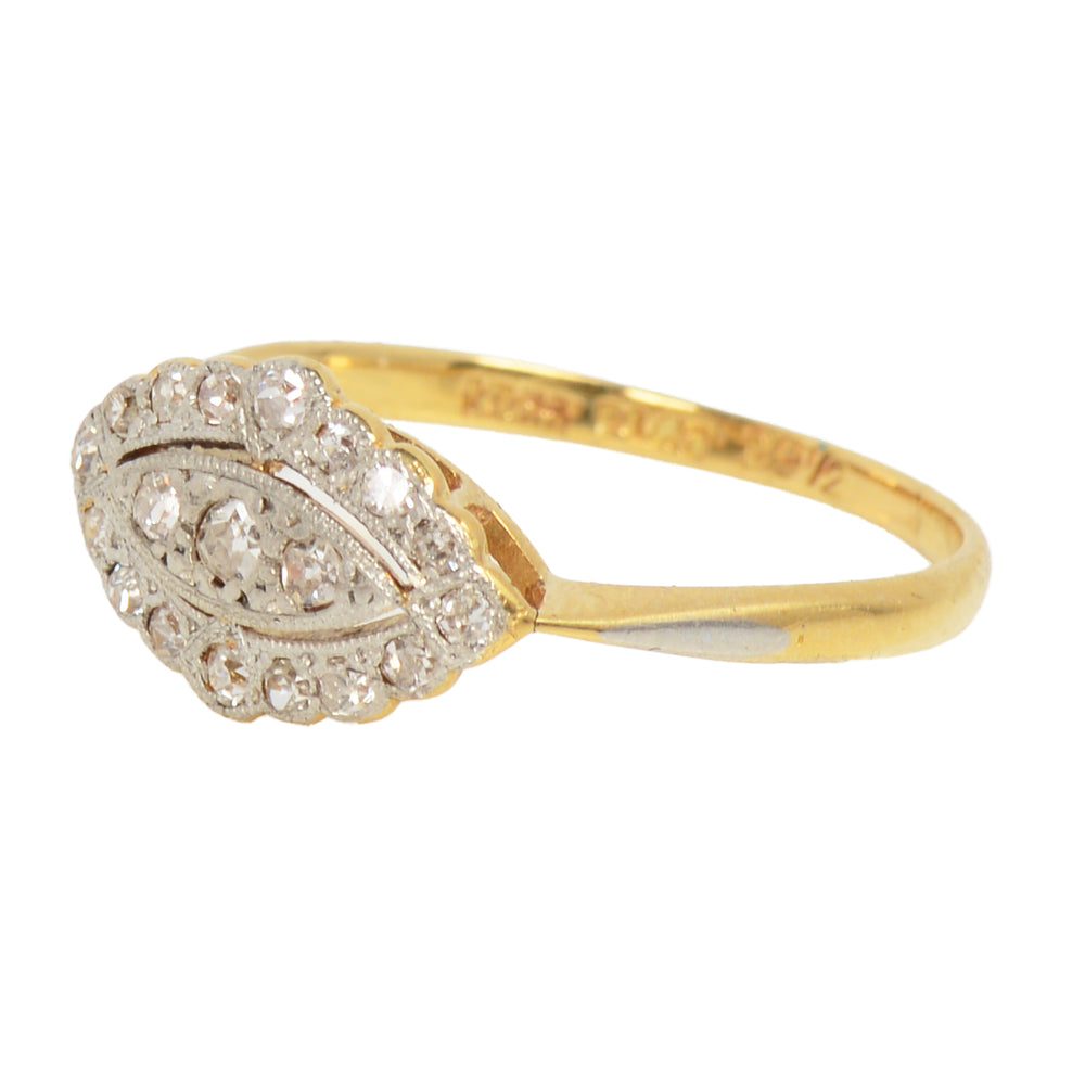 
                      
                        Antique 18k Gold Diamond Engagement Ring c. 1900
                      
                    