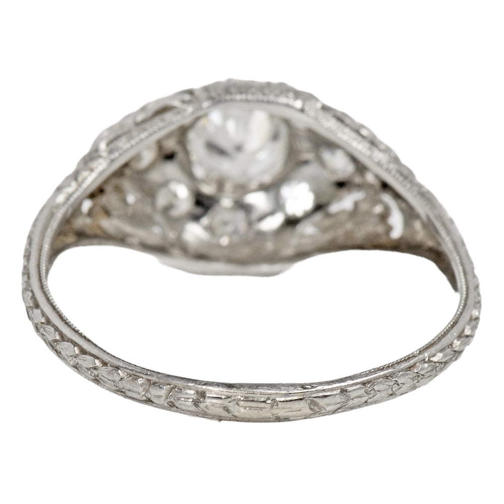 
                      
                        Kinscherf Diamond Platinum Art Deco Ring
                      
                    