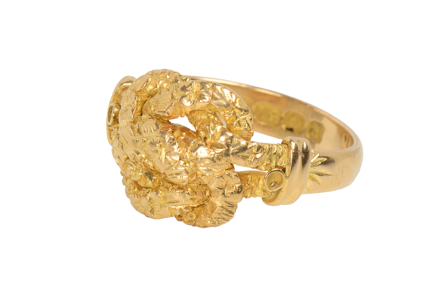Knot to be Missed - Antique 18k Gold Ring from 1903