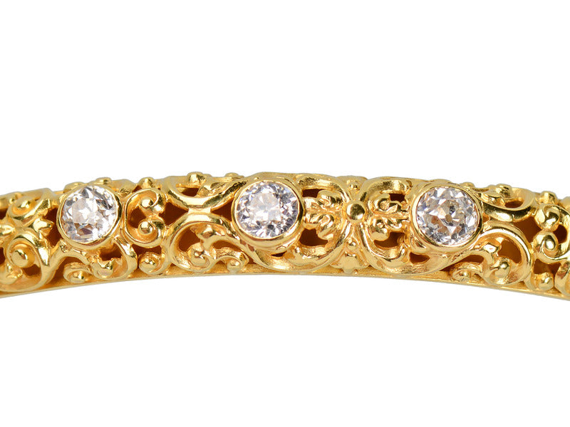 Family Ties - Antique Diamond Bangle of 1904