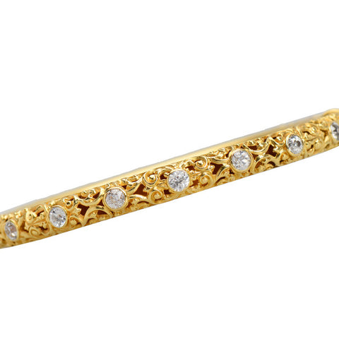 Family Ties - Antique Diamond Bangle of 1904
