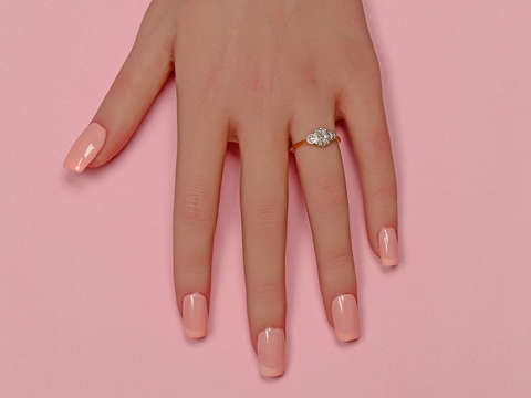 
                      
                        Engagement Exceptional - Low Profile Antique Ring
                      
                    