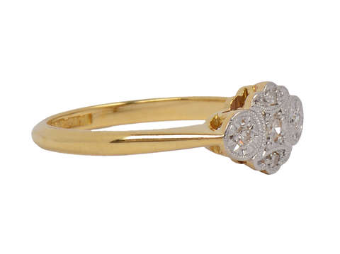 Engagement Exceptional - Low Profile Antique Ring