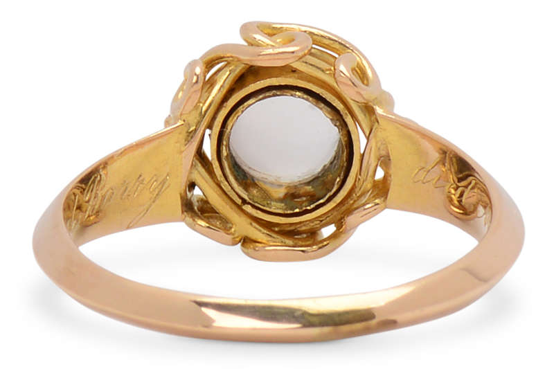 
                      
                        Victorian Serene - Moonstone Solitaire Ring
                      
                    