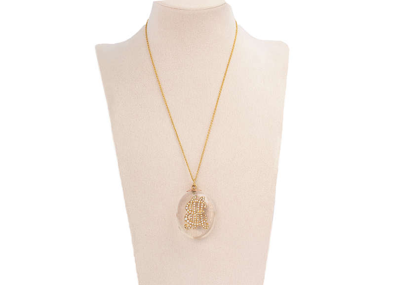 Celebrate Me - Meaningful Pearl Rock Crystal Pendant