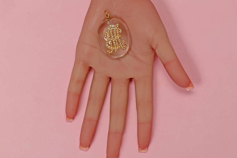 Celebrate Me - Meaningful Pearl Rock Crystal Pendant