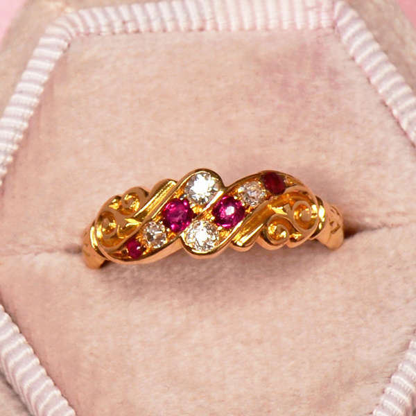 
                      
                        Antique Artistry - Ruby Diamond Ring of 1911
                      
                    