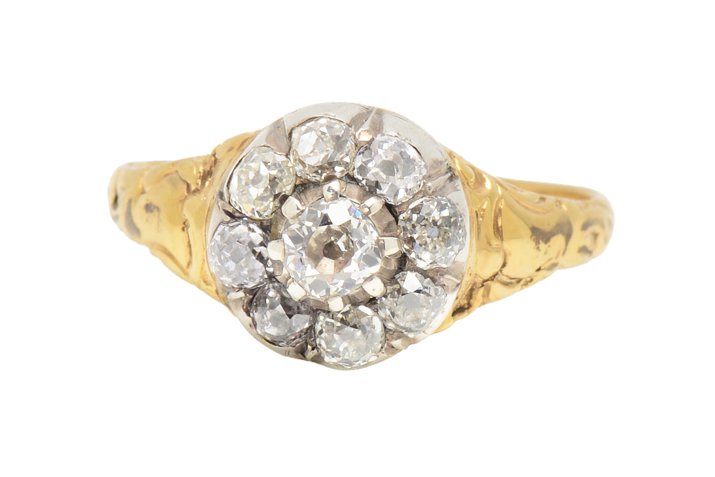 Razzmatazz Victorian Old Mine Cut Diamond Ring