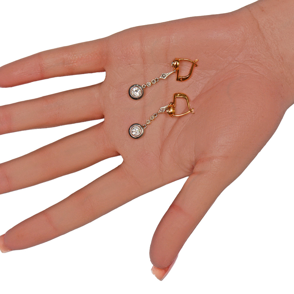 
                      
                        Art Deco Diamond Dangle Earrings
                      
                    