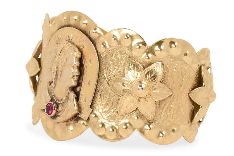 
                      
                        Vintage Authentic Gypsy Roma Cuff Bracelet
                      
                    