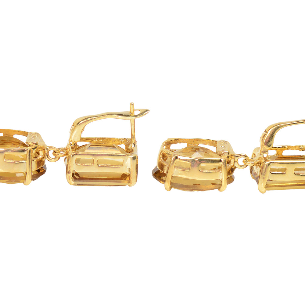 
                      
                        Pop Art - Citrine Earrings in Vermeil Sterling
                      
                    
